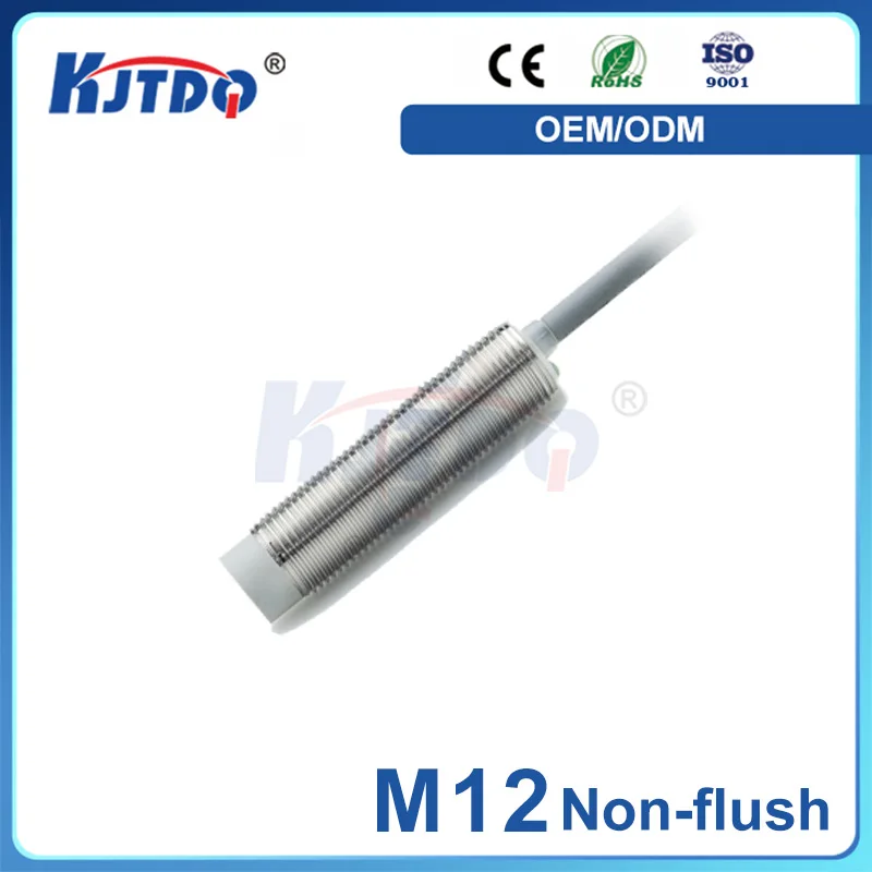 M12 IP67 неэкранированный Аналоговый индуктивный датчик приближения Sn 4m Стандартный Размер 24 В постоянного тока с высокой точностью позиционирования