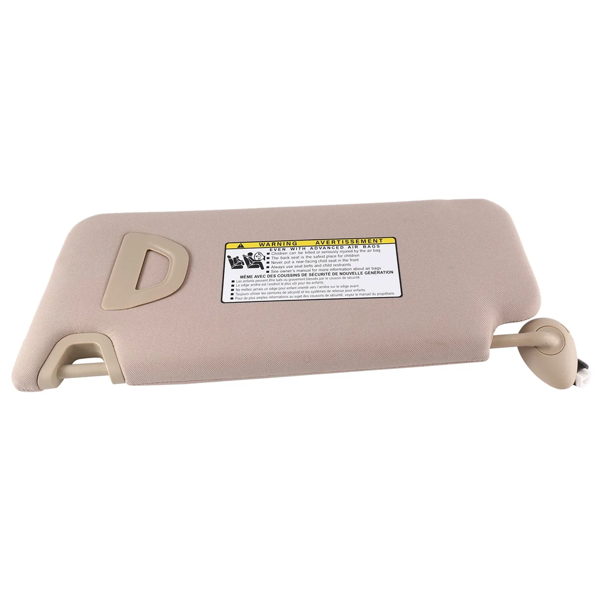 

83230-TC0-T91ZA бежевый правый козырек от солнца с зеркальцем для косметики для Accord 2008-2013 автомобильный козырек от солнца