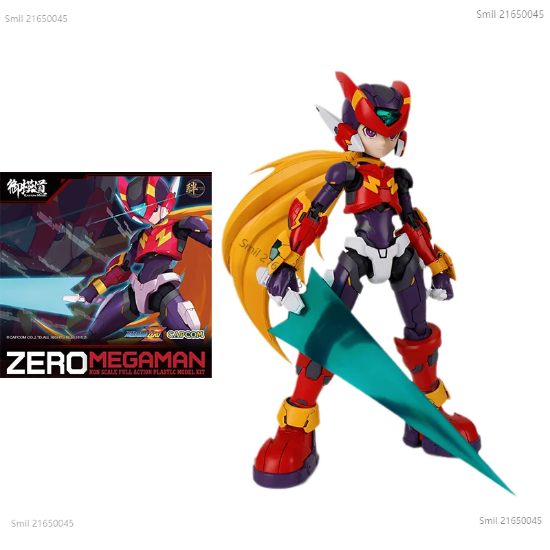 

Фигурка героя аниме ZERO virba RockmanZero в сборе, коллекционная игрушка, украшение, подарок для детей, может издавать свет