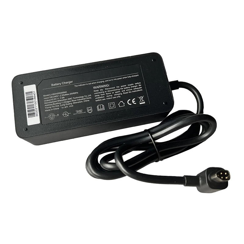 Оригинальное зарядное устройство 42 В 2 А для Qicycle EC1 F2 детали электрического