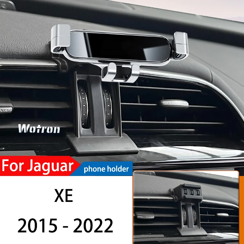 

Автомобильный держатель телефона для Jaguar XE 2015-2022, GPS, специальная гравитационная навигация, мобильный кронштейн, вращающаяся на 360 градусов подставка, аксессуары