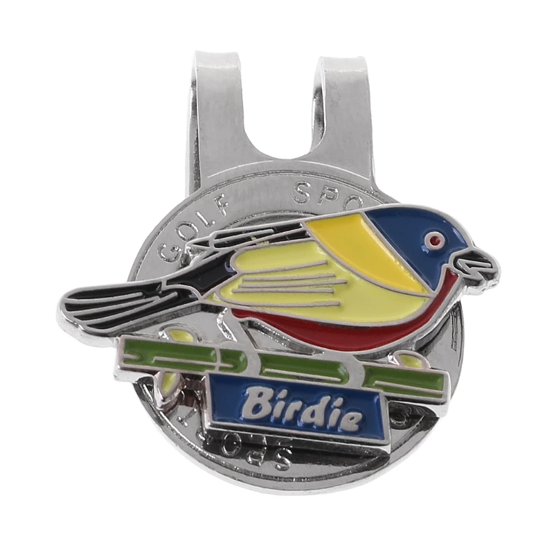 

Personalized Bird Golf Ball Marker With Magnetic Hat Clip Clamp Accessories Gift