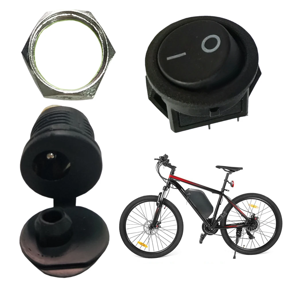 AAAAAE-bikeReentionBatteryCasePowerSwitchPowerPlug для Polly DP-4/DP-5/DP-6/DP-9 Запчасти электровелосипеда Super 73