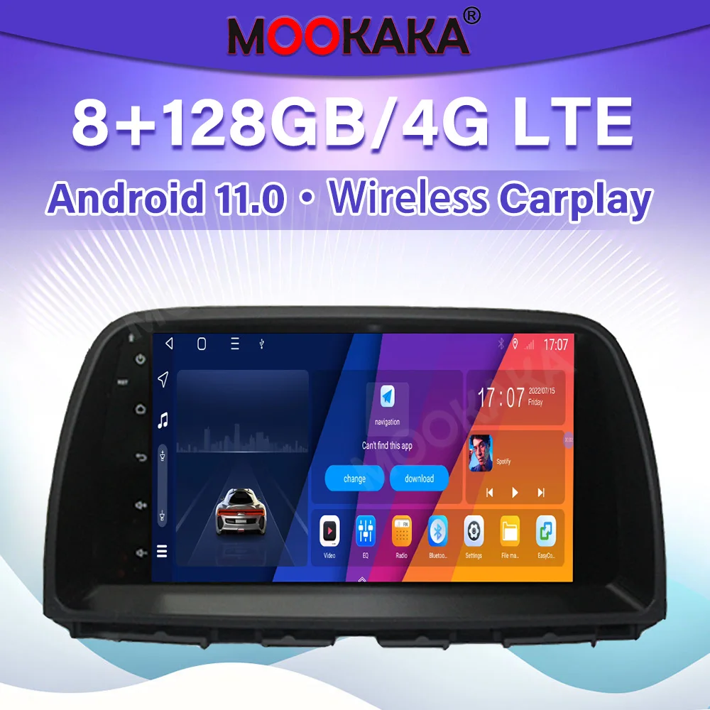 

For Mazda CX-5 2015-2016 9inch Android 10 Car Multimedid player Auto Radio GPS Navigation Audio Stereo