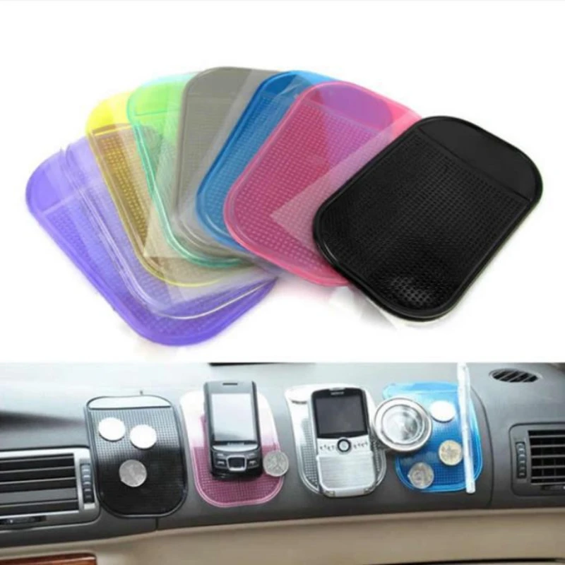 1 Pcs Anti-Slip Mat Automobiles Interior Accessories for Mobile Phone Pad GPS Anti Car Sticky Gadget Stuff |