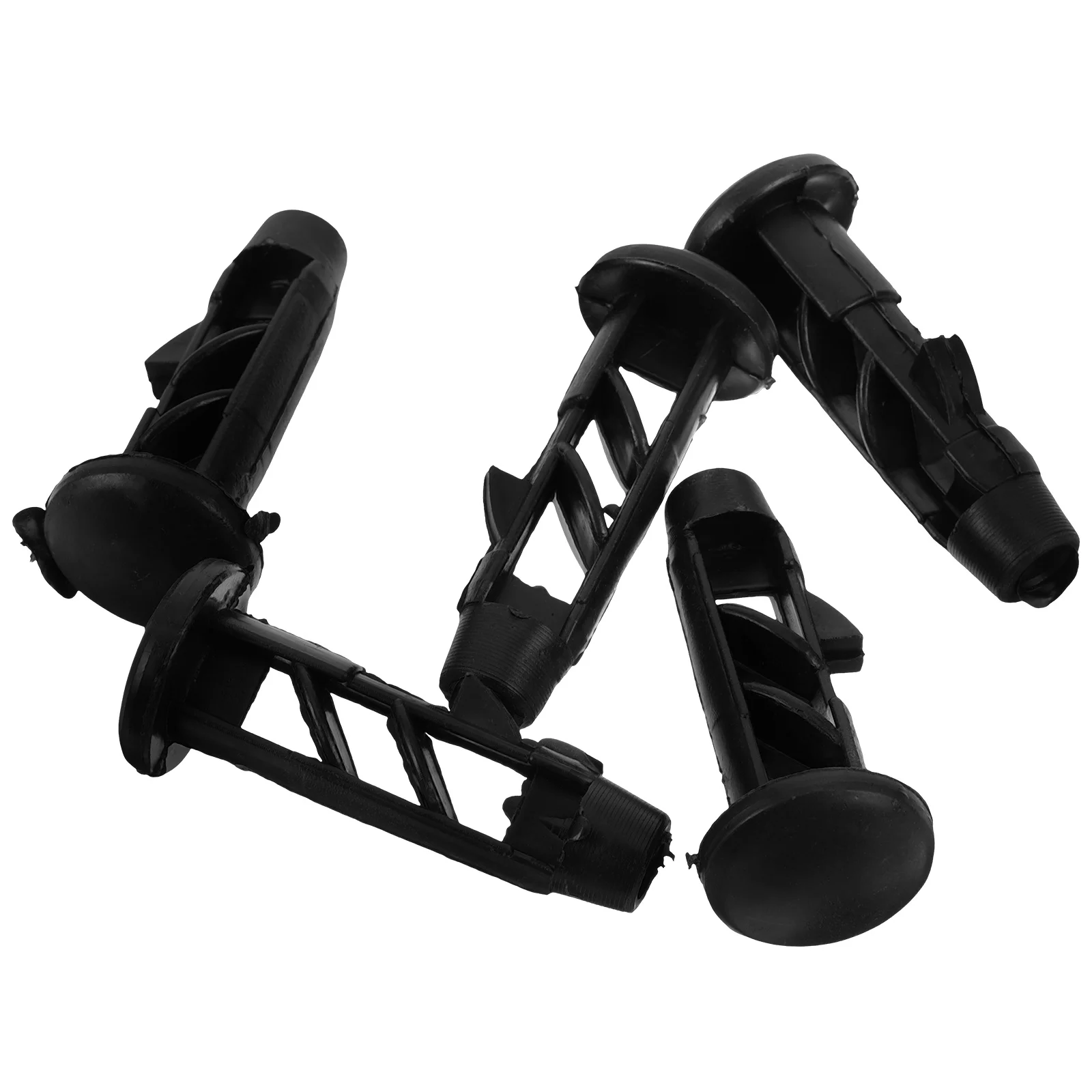 5 шт. пластиковые защелки для мусорных баков чёрные