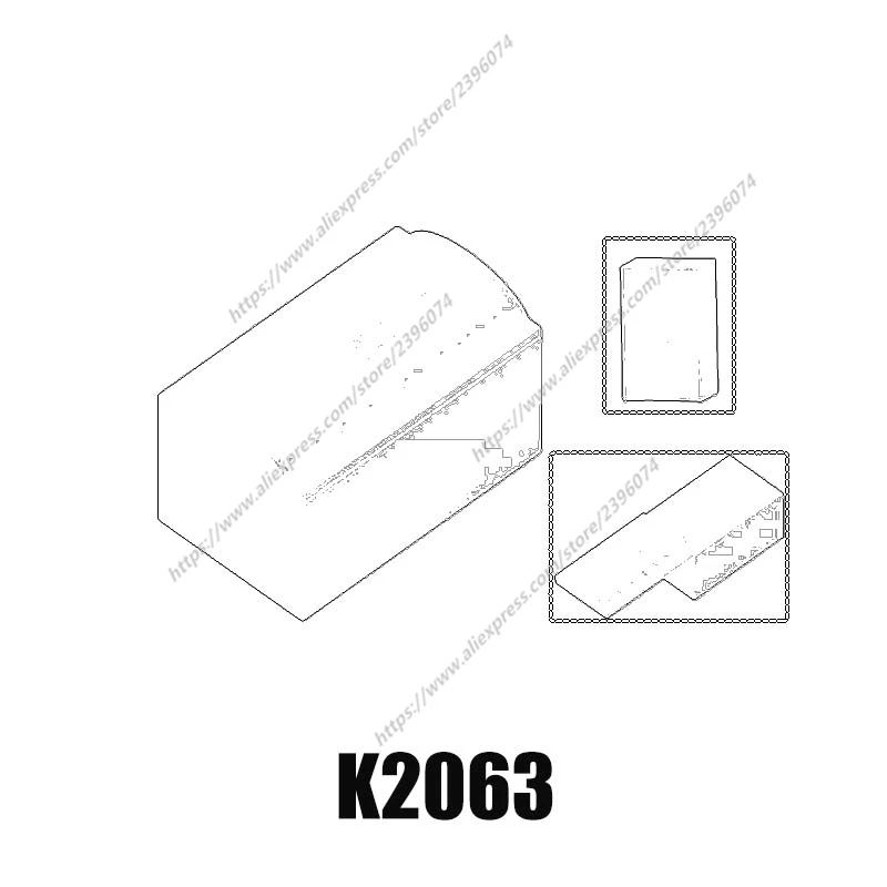 Аксессуары для мультяшных фигурок строительные блоки детей KDL809 K2061 K2062 K2063 K2064 K2065