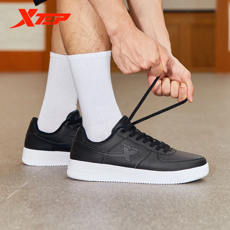 Xtep Women Men Skateboarding Shoes Stan New Casual White Couple Sneakers Male Female Popular Skateboarding Shoes 881219319851
