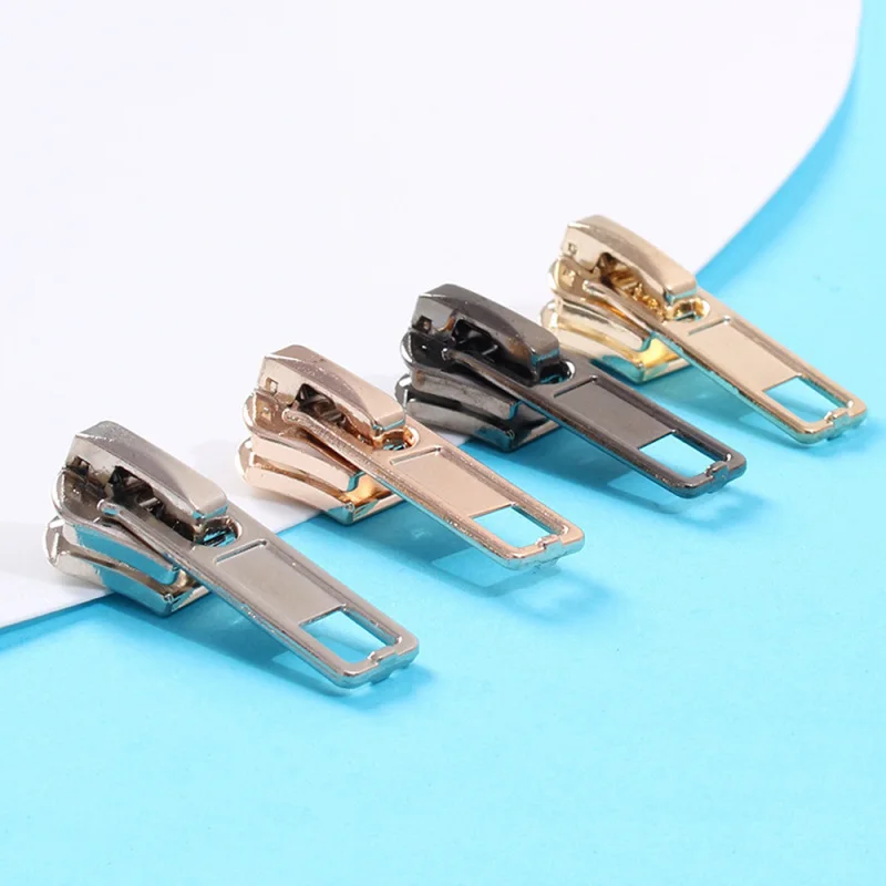 

10 шт./лот 3 #5 #8 # металлические слайдеры на молнии для мешков для одежды запасные аксессуары на молнии «сделай сам» портновские ремонтные при...