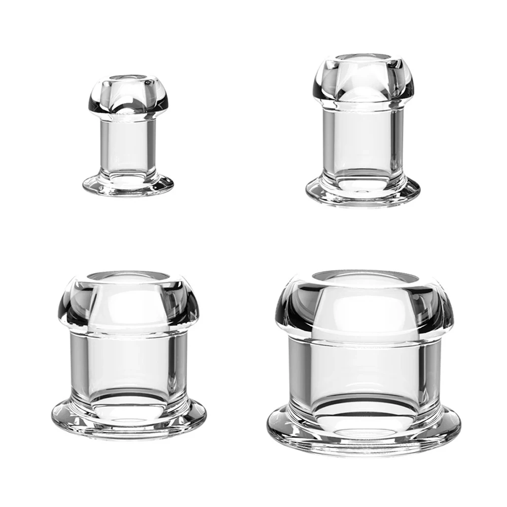 Полая анальная пробка 4 размер эротизм анус расширение секс-игрушки для взрослых