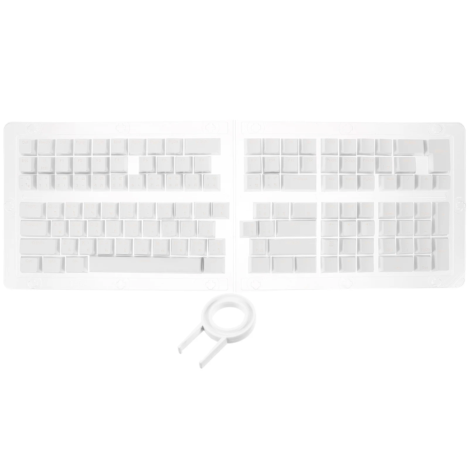

Universal Mechanical Keyboard Keycap Keys Thai Key For Gaming Keyboard Computer Black Switch Mechanical Keyboard Kit