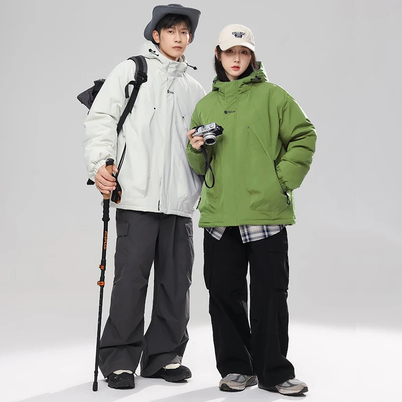 Куртка с капюшоном для мужчин и женщин популярный пиджак уличная одежда