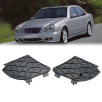 car front bumper fog light cover bezel grille for mercedes benz e class w210 e320 e430 e55 1999 2003