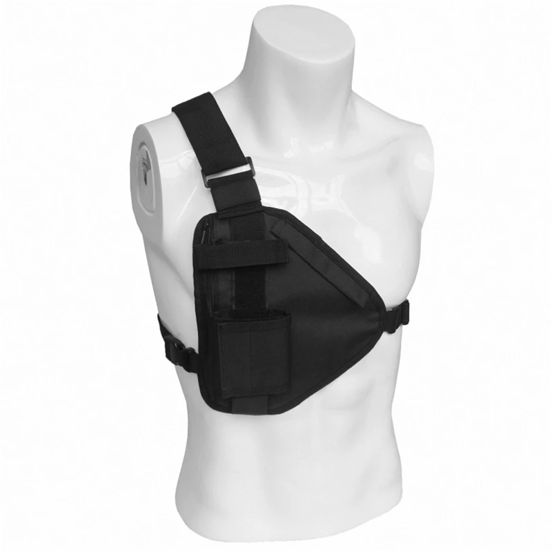 Multifunction Tactical Shoulder Bag Concealed Walkie Talkie Call Machine Bag Men Pack Anti-theft Chest Bag Hunting
