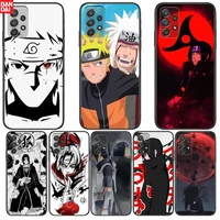 anime naruto phone case hull for samsung galaxy a70 a50 a51 a71 a52 a40 a30 a31 a90 a20e 5g a20s black shell art cell cove
