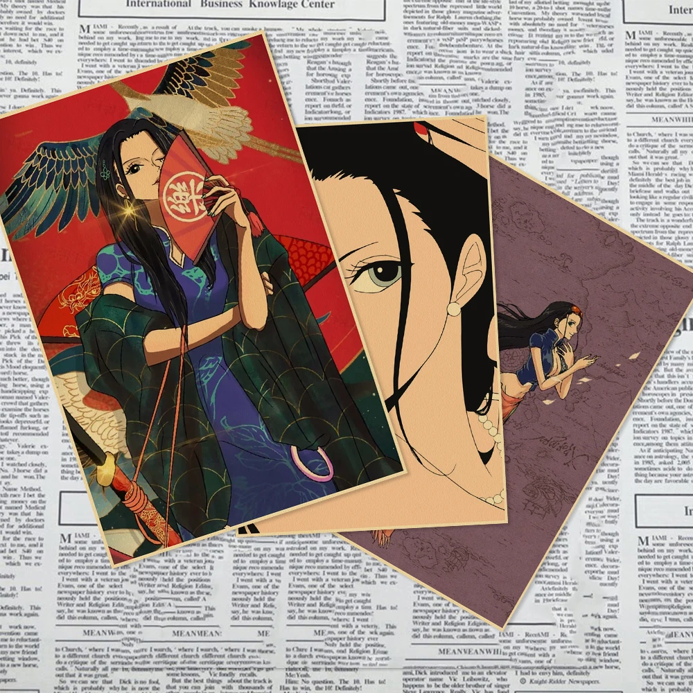 Классический плакат Мико Робин HD Печать Vinsmoke Sanji живопись цельный крафт-бумага