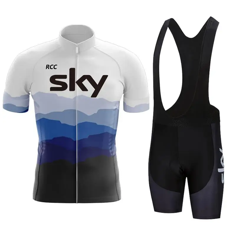 2024 RCC SKY Велоспорт Джерси летняя с коротким рукавом дышащая велосипедная Одежда