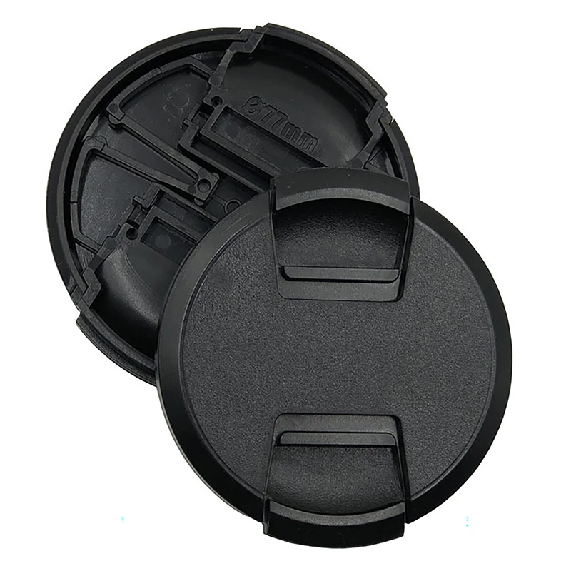 

Universal SLR Camera Lens Cap Cover Holder 40.5 62 77mm Center Pinch Snap On Cap Lens Cap Protective Lens Protector