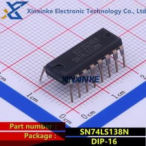 SN74LS138N 74LS138N DIP-16 Logic ICs Encoders Decoders Multiplexers & Demultiplexers Line Decoder Brand New Original