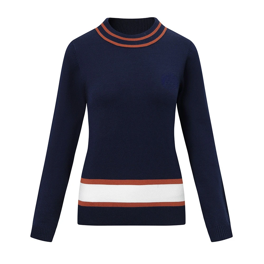 

2022 Golf Clothing New Women's Autumn and Winter Sweater Golf Knitwear Warm Fashion Sports Comfortable Breathable Slim Golf Waer