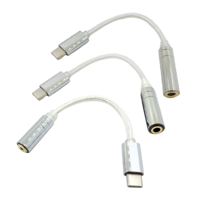 

Type-C to 3.5mm/2.5mm/4.4mm Female Adapter USB C Headphone Adapter Accessories