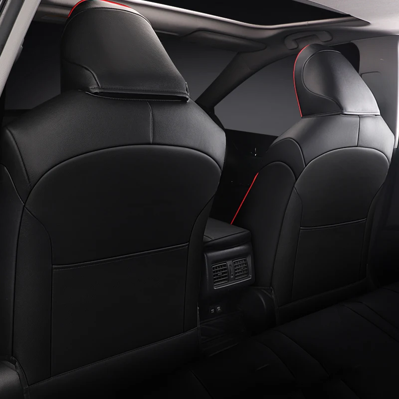 Чехол на автомобильное сиденье для Toyota Camry бензиновый/Гибридный 2018 2019 2020 2021 2022 2023