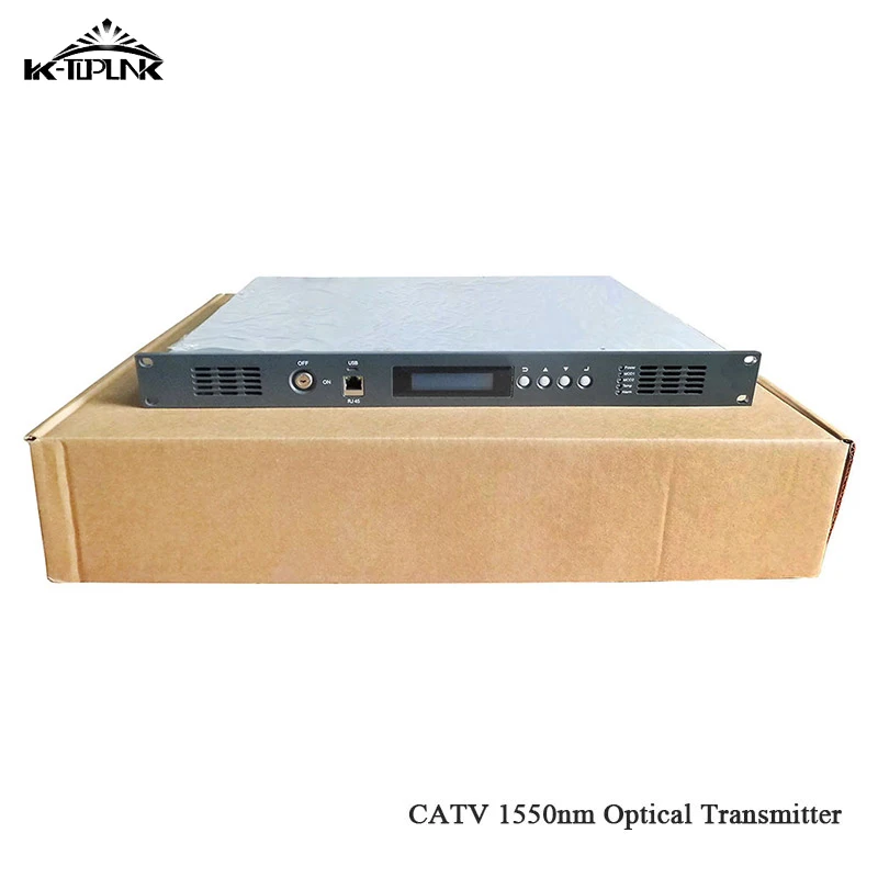 Оптический передатчик CATV 1550 нм 2 мВт до 10 на выбор прямая модуляция интенсивности