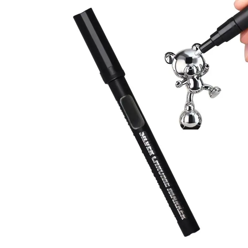 

Зеркальные ручки для рисования, моделирование, искусственное покрытие, перманентные маркеры, инструменты для ремонта моделей, для металла, искусственное стекло, глина