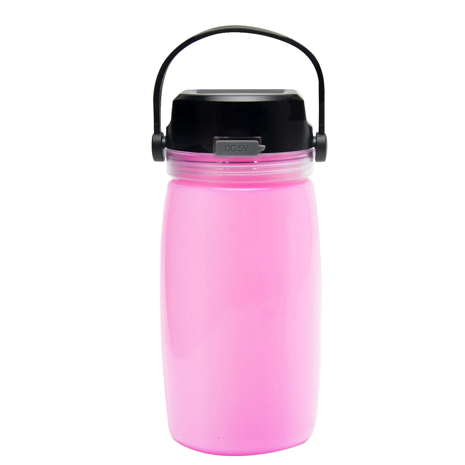 

Silicone Kettle Solar Charging Camping Lamp Sports Water Bottle Foldable Mobile Power Mountaineering Travel Portable Lantern