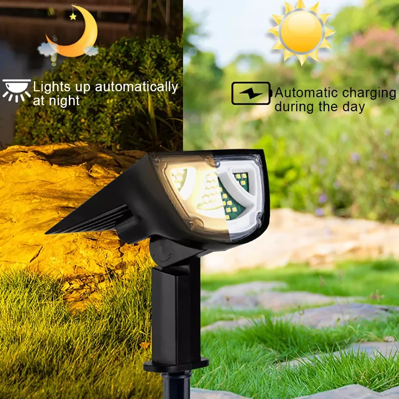 

Beads LED Solar Outdoor Lamp 10W Ground Floor Lamp IP65 Waterproof For Landscape Pathway Garden Decoration Solar Lights