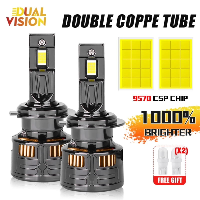 Лампы для автомобильных фар H7 H4 Canbus 24 шт. 9570 K 6000K H11 H8 H1 HB3 9005 HB4 9006 9012 HIR2 H9