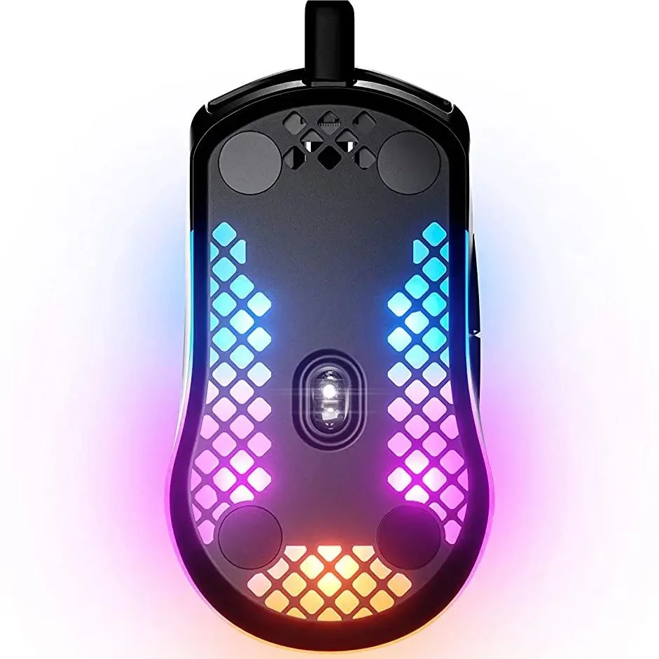 Проводная игровая мышь SteelSeries Aerox 3 8500 CPI оптический датчик TrueMove Core сверхлегкая
