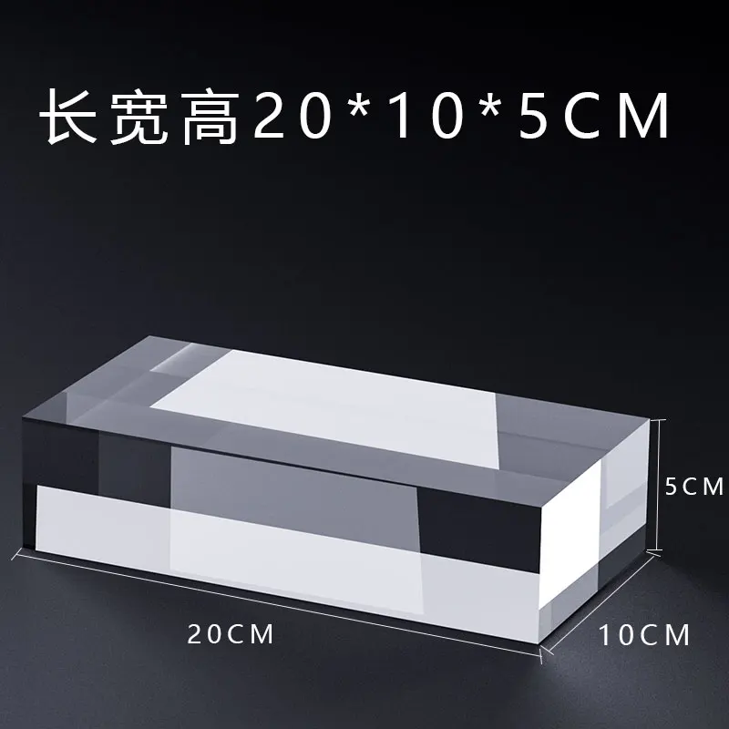 

Прозрачный акриловый кубический блок для дисплея