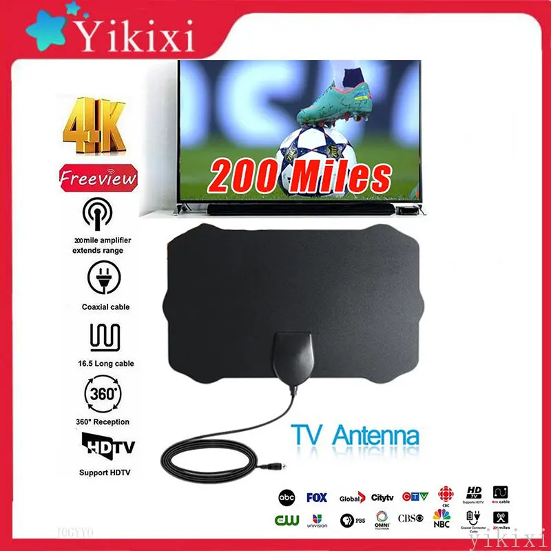 

Комнатная антенна Freeview Surf Fox, цифровой усилитель сигнала, радиус 120 миль, 25 дБ, HDTV, DVB-T2