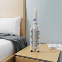 moc arianeed5 high tech spaceship satellite space shuttle lunar rover rocket city buidling blocks model toys for kids gifts