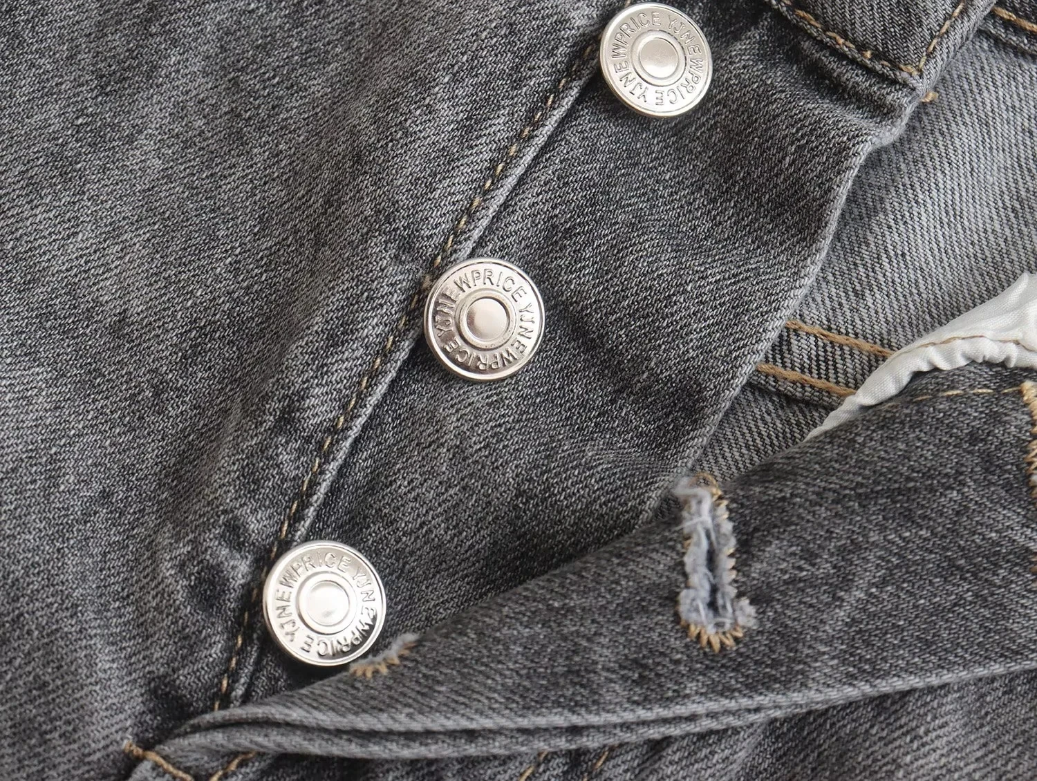 Withered 2023 High Street Retro Washed Burrs High Waist Harem Denim Short Loose Bermuda Women
