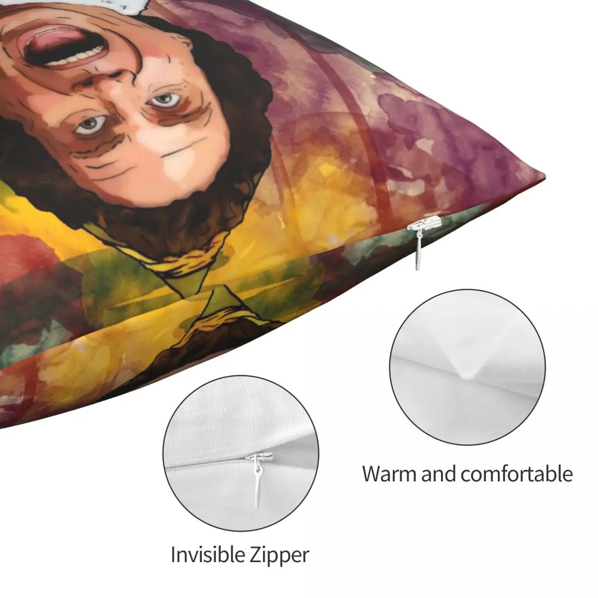 Женская квадратная наволочка Elf Will ferrella льняная декоративная подушка из