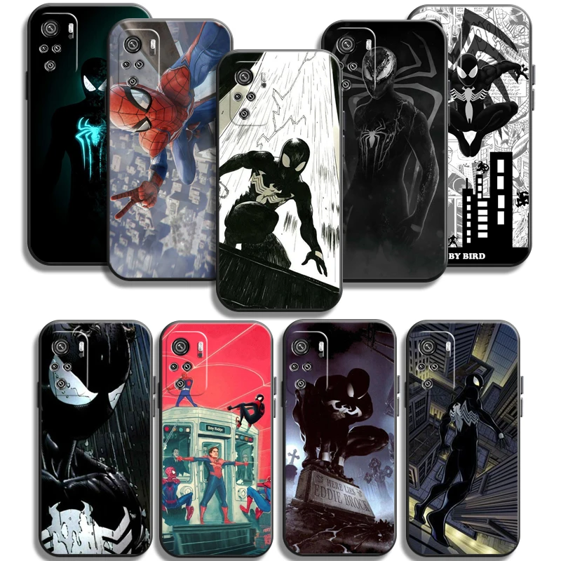 

Marvel Spiderman Phone Cases For Xiaomi Redmi POCO X3 GT X3 Pro M3 POCO M3 Pro X3 NFC X3 Mi 11 Mi 11 Lite Back Cover Coque