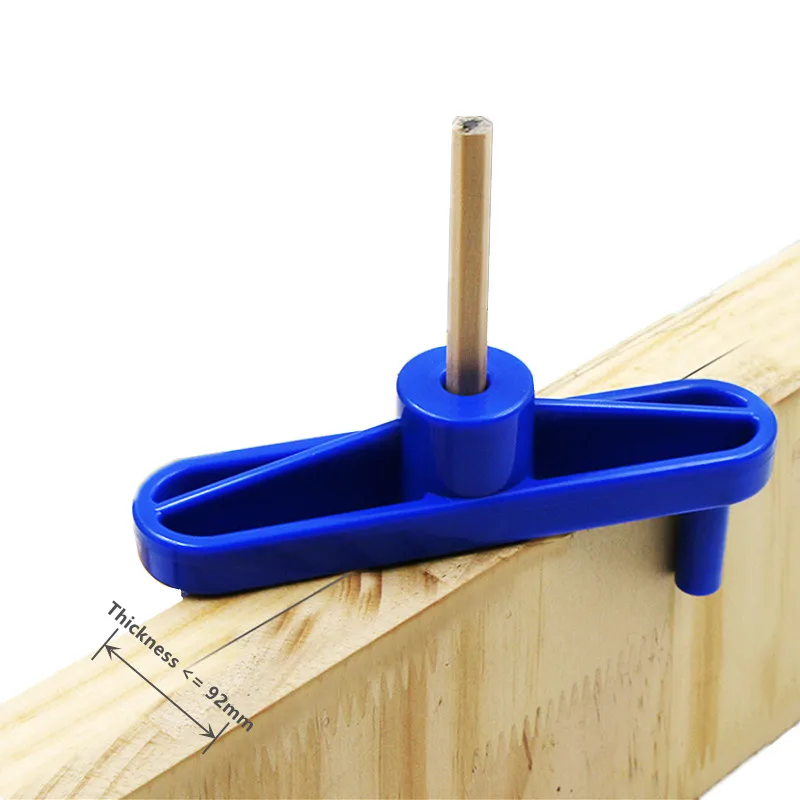 Woodworking Center Marking Guide Line Ruler Woodworking Scribe Gauge Fixture Measure DIY Tool