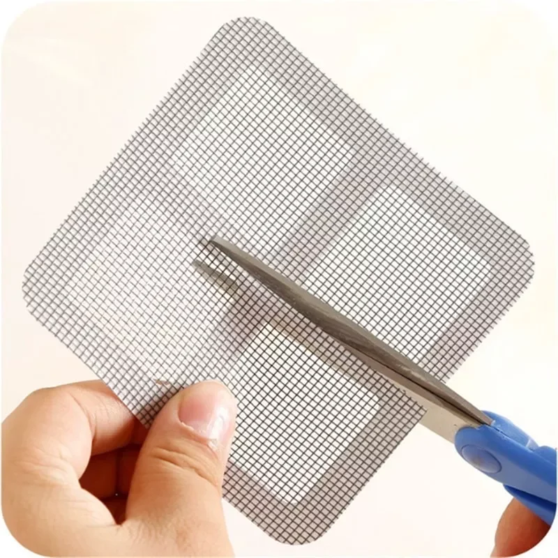 

202210pcs Door Window Mosquito Screen Net Repair Tape Durable Anti-Insect Fly Bug Patch Self Adhesive Repair Tape Window Repair