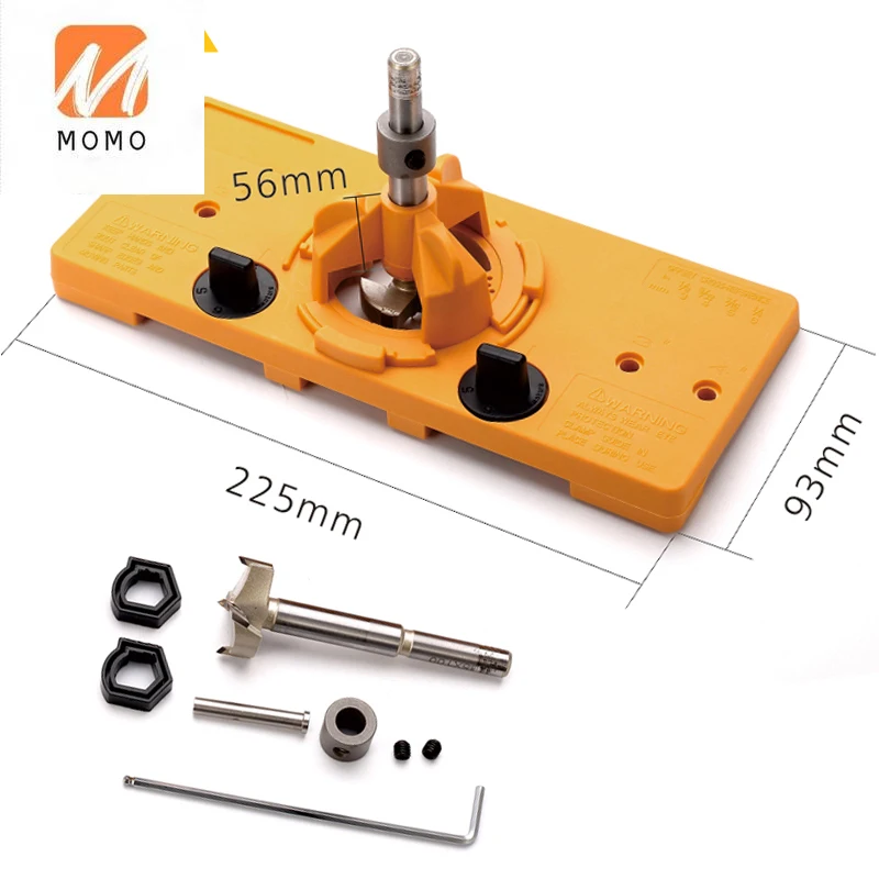 

35mm/ 26mm Woodworking hardware Cabinet hand tools Drill Guide punch locator concealed kit hole opener Drilling hinge jig