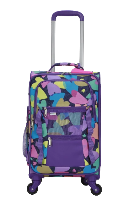 3 PC SPREAD LOVE SOFTSIDE WITH PACKING CUBE AND LUGGAGE TAG