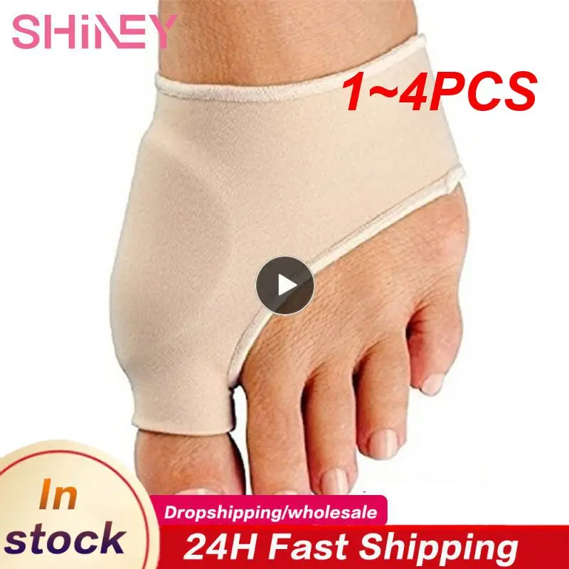 

1~4PCS Toes Separator Socks Thumb Adjuster Straightener Feet Bone Orthotics Appliance Hallux Valgus Splint Sleeve Bunion