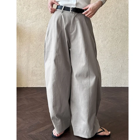 Женские широкие брюки Sherhure из хлопка