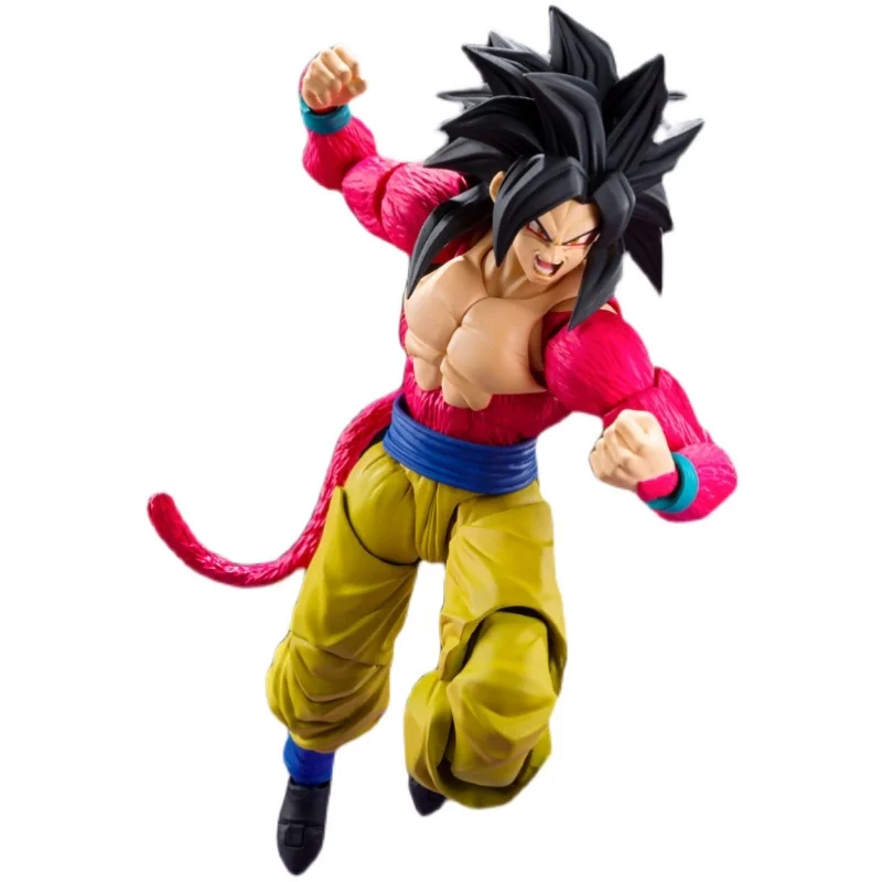 

Фигурки героев аниме Bandai, рагональный мяч Gt из ПВХ, Сон Гоку Супер сайян, 4 ка, я, ха-я, ха, стоящая подвижная модель игрушек