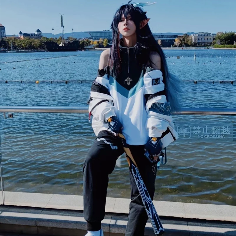 Худи для косплея Honkai Star Rail Dan Heng Imbibitor Lunae свитшот повседневная куртка на молнии в