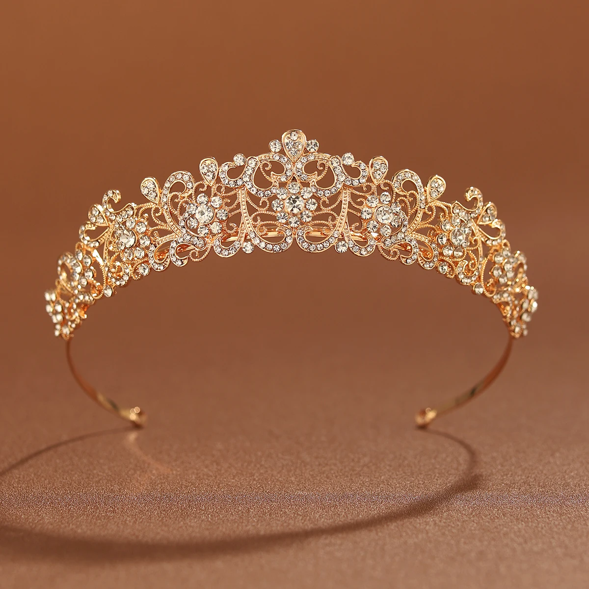 Головные уборы Itacazzo красивая атмосфера Женская золотистая Ослепительная Тиара