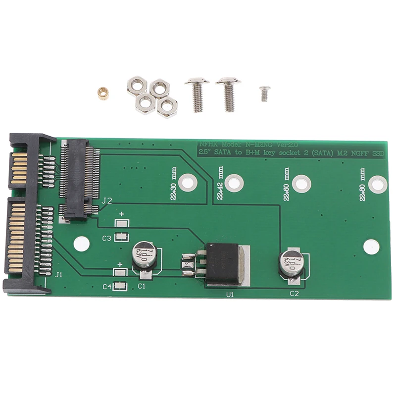 

hot sale convert card for New Ngff ( M2 ) ssd to 2.5 inch sata adapter m.2 ngff ssd to sata3