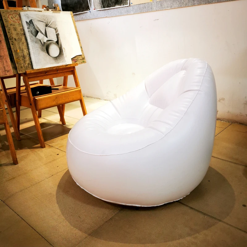 Фото Canapé paresseux прозрачный для взрослых, fauteuil futon, шезлонг multifonctionnelle, remplissage de gonflage, салон, pas cher №4