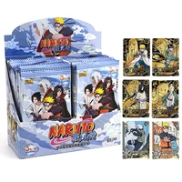 naruto cards collection paper board games playing carts paper kids toys anime gift